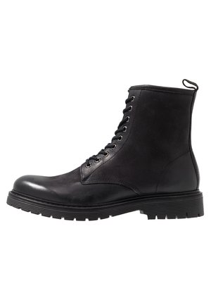 Pepe Jeans BRAD BOOT COMBI - Lace-up ankle boots - black - Zalando.ie