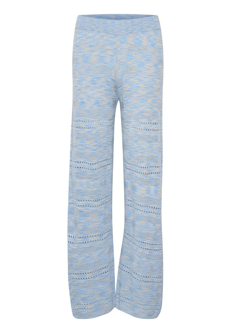 Saint Tropez Broek blauw gemêleerd