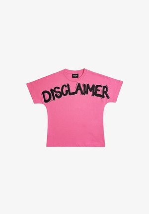 Disclaimer, T SHIRT BAMBINA - T-shirt con stampa - fuxia