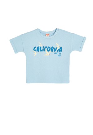 TEXTURED - Camiseta estampada - blue