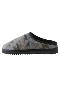 Next REGULAR FIT PATTERNED - Hjemmesko - grey