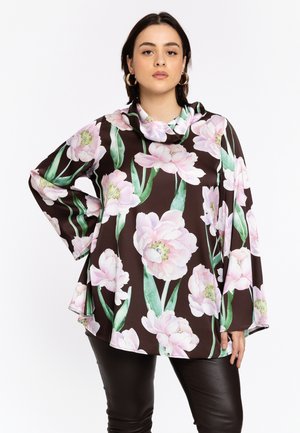 MIT DRUCK - Tuniek - brown