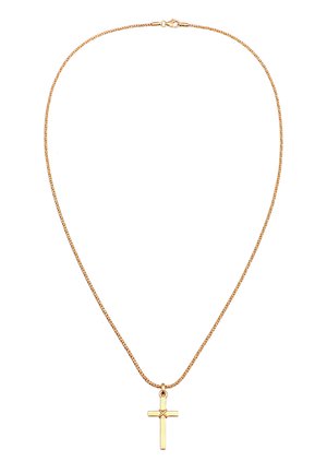 KUZZOI BASIC CROSS - Ketting - gold-coloured