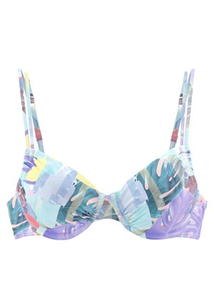 Venice Beach Top de bikini - lila bedruckt