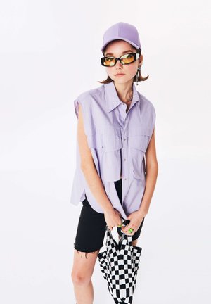 Overhemdblouse - lilac