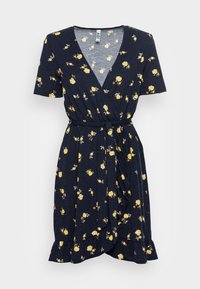 Não selecionado, night sky/yellow flower