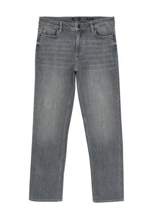 WIDE FIT - Straight leg jeans - used grey denim