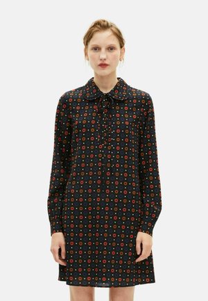 Robe chemise - black melange