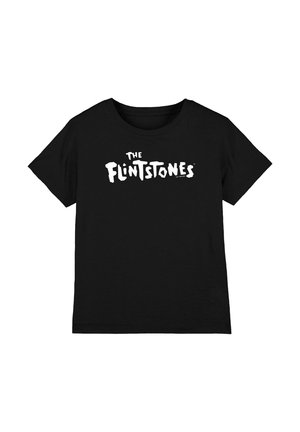 Cotton Soul, FLINTSTONES FLINTSTONES LOGO 1 UNISEX - Print T-shirt - black