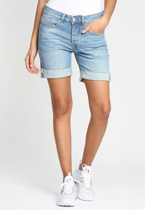 Denim shorts - real aqua wash