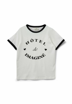 MAGGIESY  - T-Shirt print - snow white