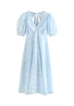 REGULAR FIT - FLORAL PRINT LACE - Dnevna haljina - blue