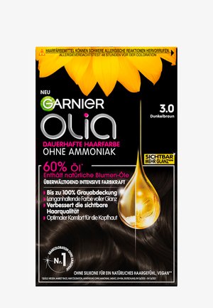 Garnier OLIA PERMANENT HAIR COLOR - Hårfärg - dark brown