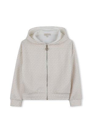 Sweater met rits - cream
