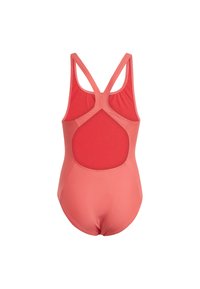 adidas Performance SWIMSUIT - Badedrakt - semi lucid red/white