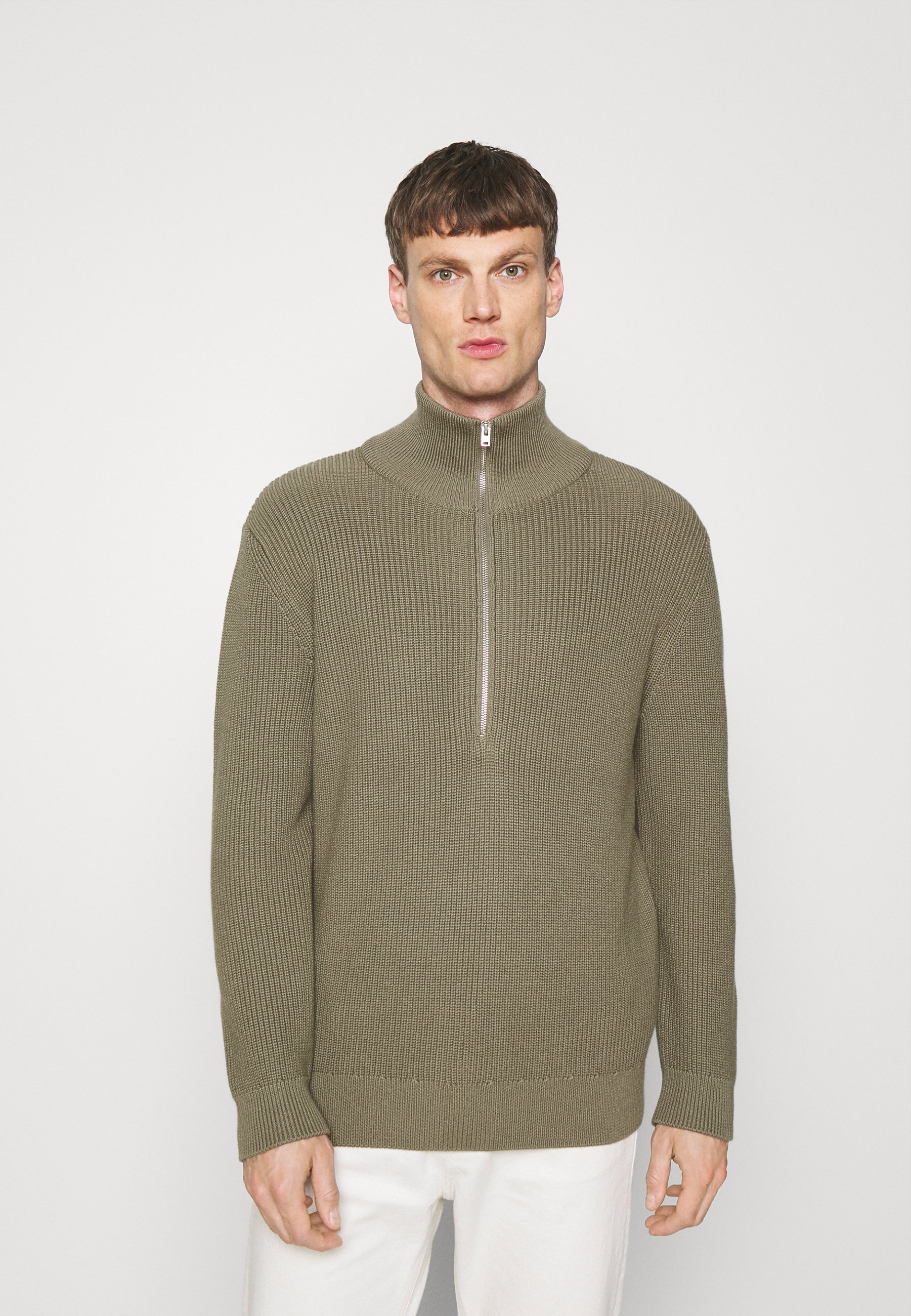 CLOSED ZIPPED JUMPER - Strickpullover 