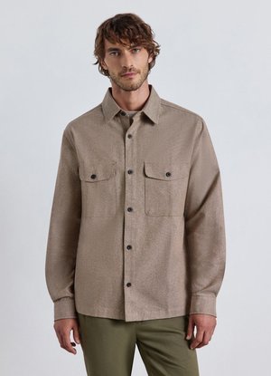 Calliope, CAPOSPALLA TINTA UNITA - Summer jacket - tortora melange