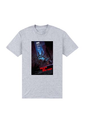 ESCAPE FROM NEW YORK PRISON POSTER - T-Shirt print - heather grey