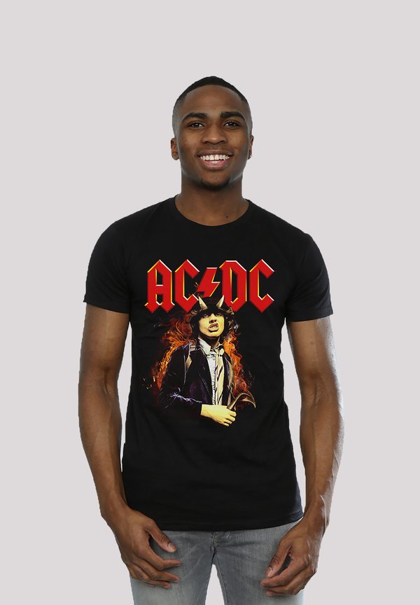 ACDC ANGUS HIGHWAY TO HELL PREMIUM ROCK METAL MUSIK BAND FAN M - T-Shirt print