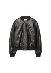 EFFECT PADDED BOMBER - Bomberjacke - black