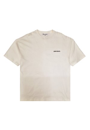 LOGO - T-Shirt print - cream