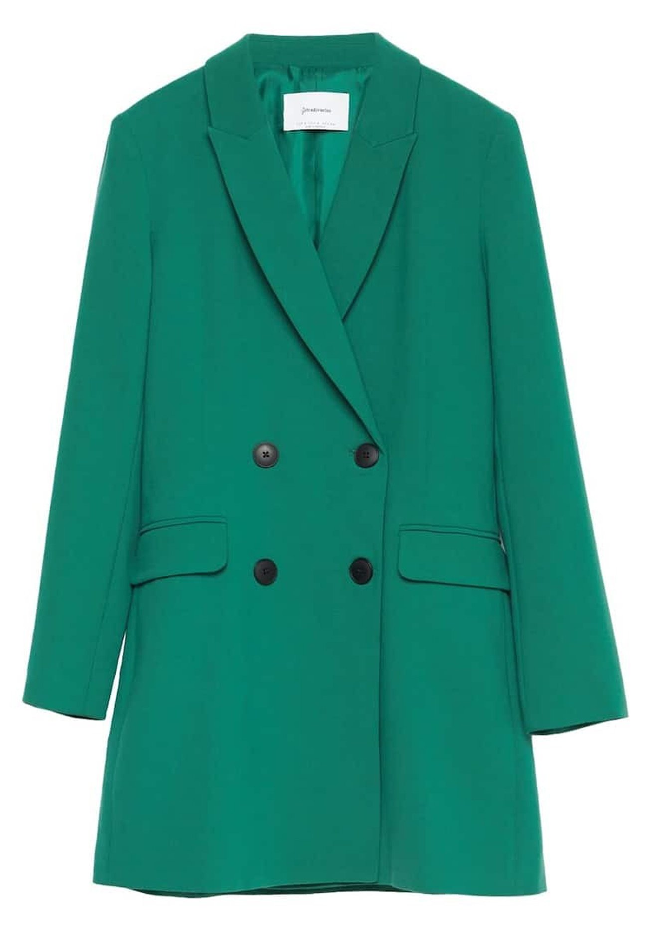 Stradivarius BLAZER DRESS - Cappotto corto - green/verde - Zalando.it