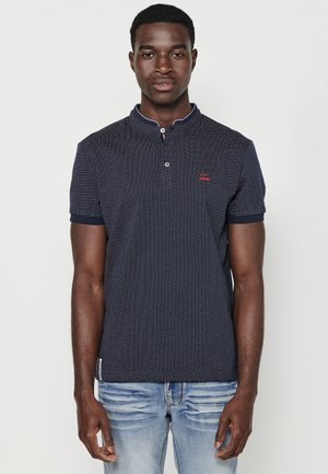 Koroshi SHORT SLEEVE  - Nyomott mintás póló - navy