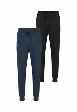 LOGO CASERI 2 PACK - Pantaloni sportivi - black blue marine