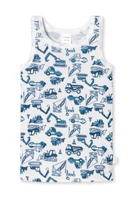 Schiesser 2-PACK  - Undershirt - dunkelblau weiss
