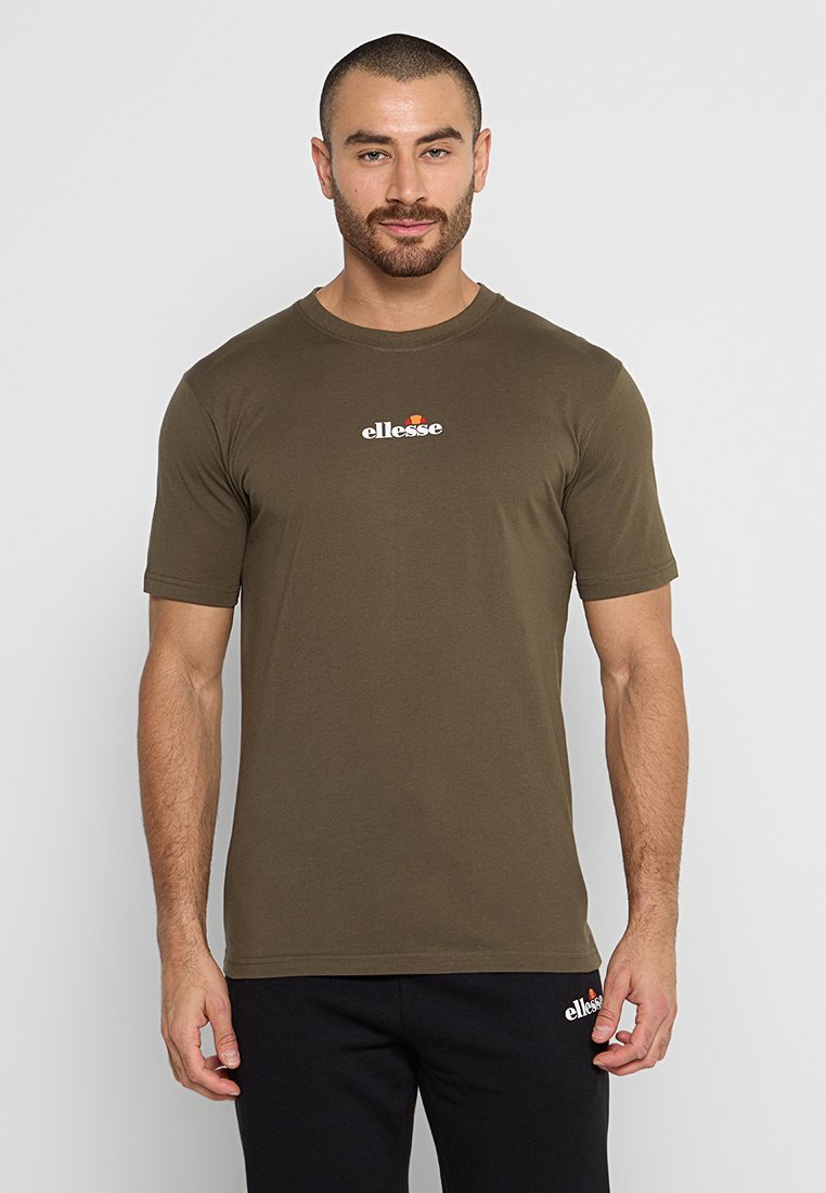 Ellesse T-shirt print kaki
