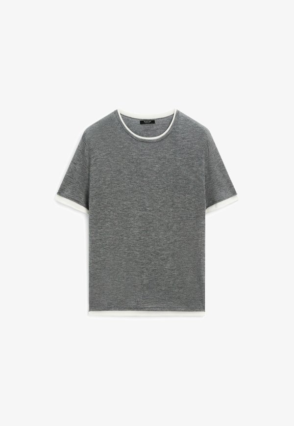 DOUBLE-EFFECT - Basic T-shirt2