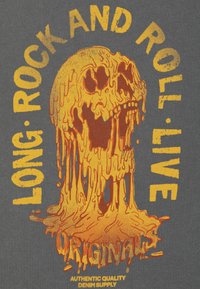 Jack & Jones Junior JORMELT TEE CREW NECK  - T-shirts med print - quiet shade