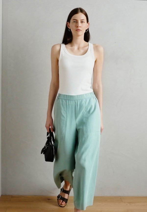 Trousers - pure teal2