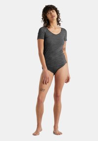 icebreaker SIREN SWEETHEART - Undertröja - MEDIUM GREY