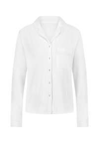 Hunkemöller ESSENTIAL LONG-SLEEVED - Pyjamashirt - white
