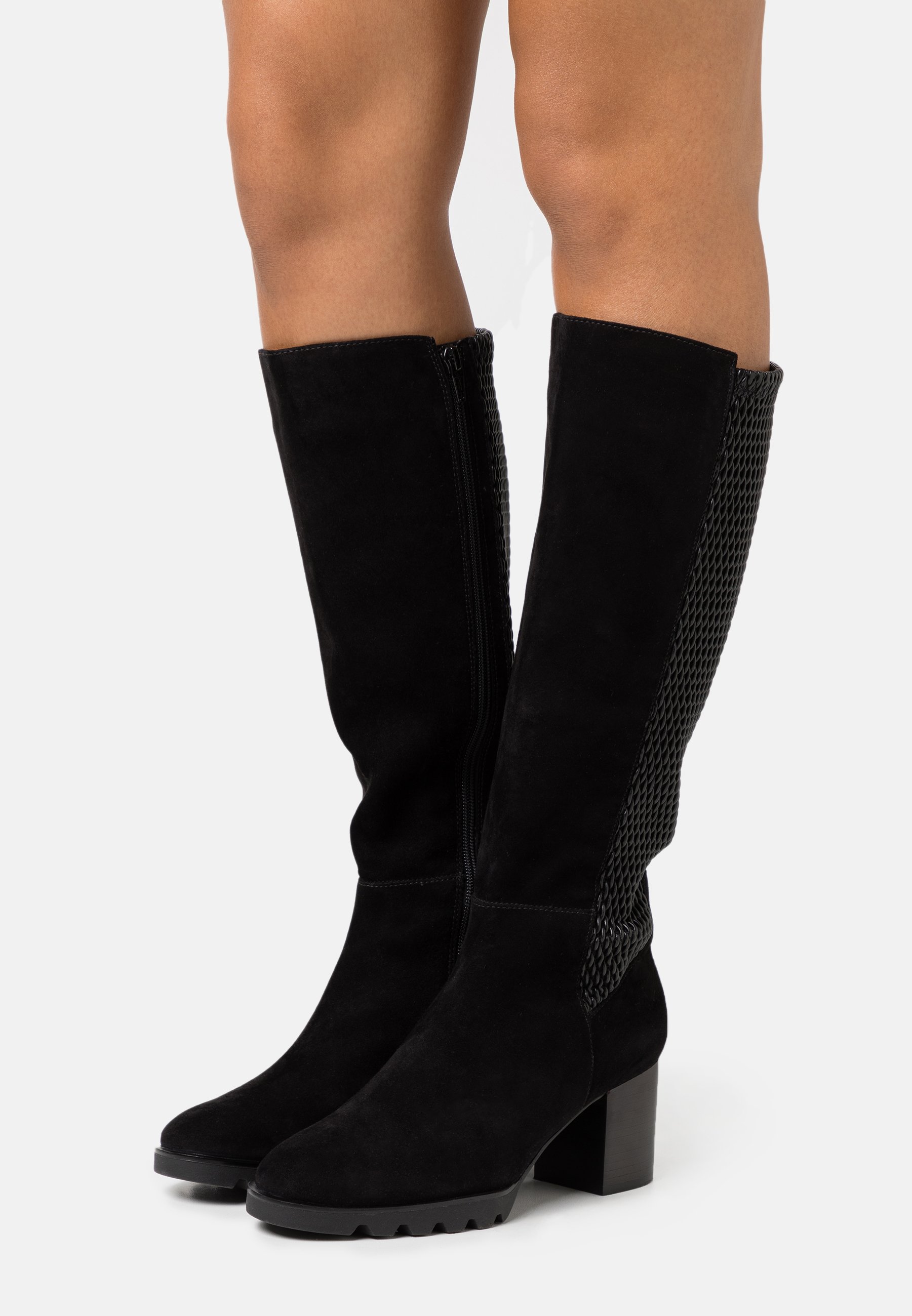 Högl brown leather high boots Highness - Women´s shoes • Differenta.com