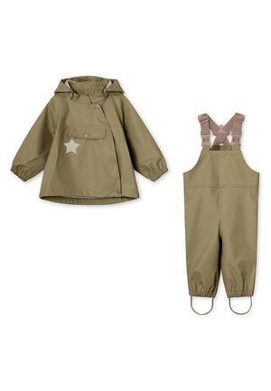 MINI A TURE MATWAINIS UNISEX SET - Impermeabile - vert