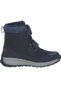 KangaROOS CANDELA - Snowboot/Winterstiefel - dk navy daisy pink unicorn