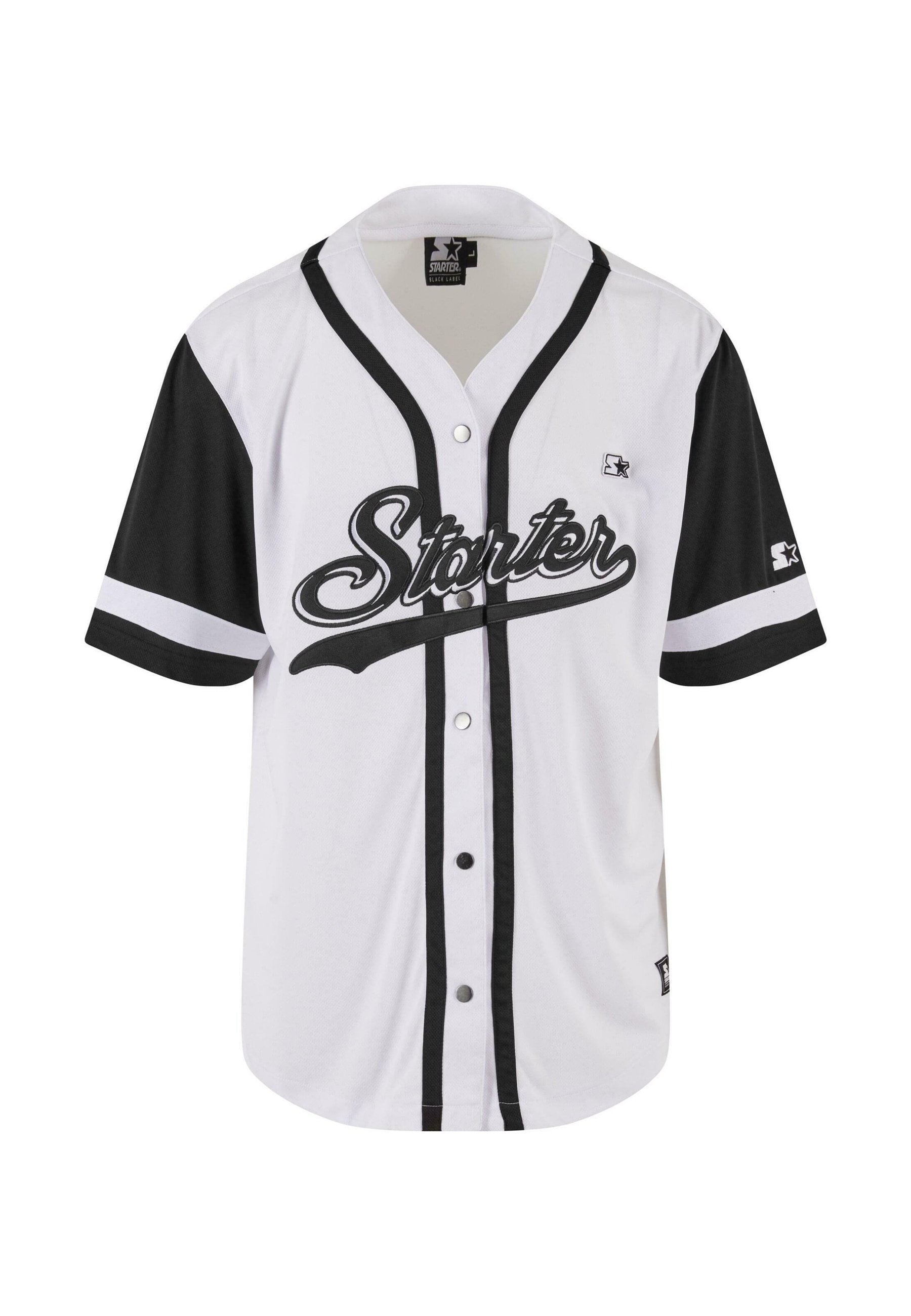 Starter COLLEGE BASEBALL - Shirt - white - Zalando