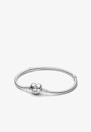 Pandora, BRACELET CHAÎNE CŒUR ET SERPENT MOMENTS - Bracciale - argenté