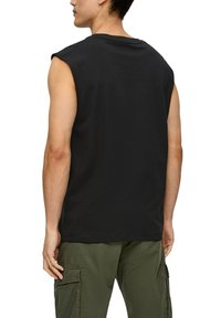 s.Oliver MIT FRONT - Top - schwarz