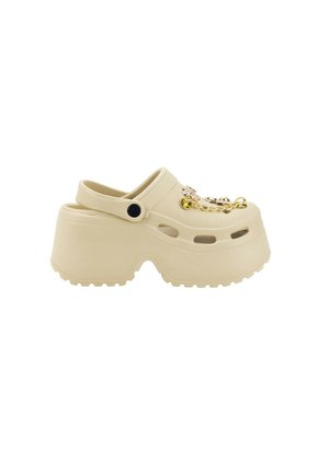 Sandalias con plataforma - beige