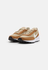 Nike Sportswear WAFFLE ONE - Sapatilhas - limestone/ale brown/white/valerian blue/habanero red