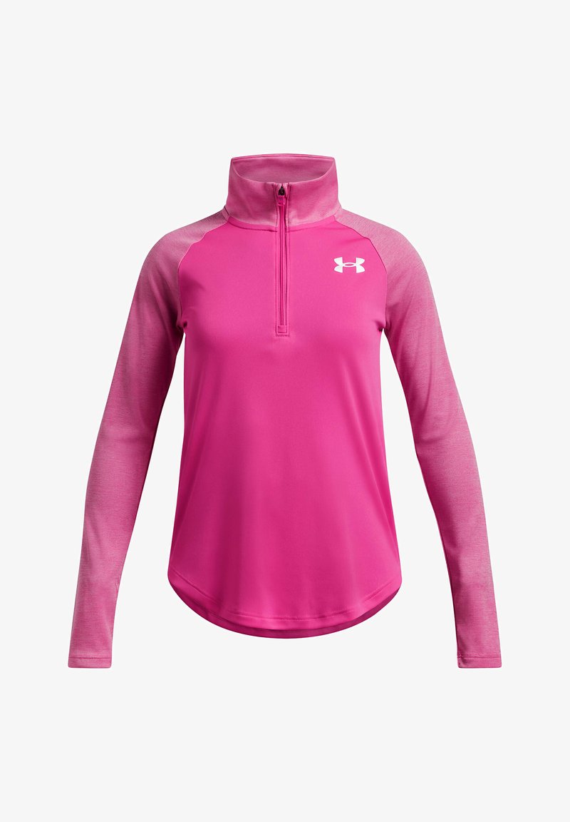 Under Armour TECH GRAPHIC HALF - Camiseta de manga larga - rebel pink