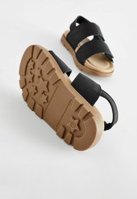Next DOUBLE FASTENING - Sandaler - black