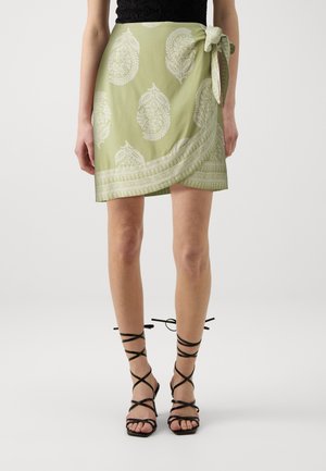 Jupe portefeuille - light green
