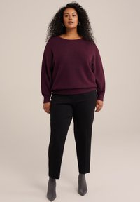 WE Fashion CURVE - Pulover - violet