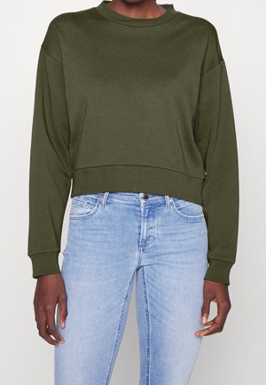 Sweatshirt - olive