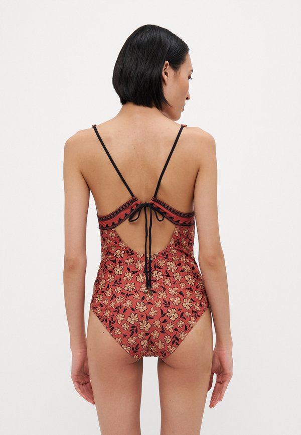 SOLEIL ONE PIECE - Swimsuit - rust2