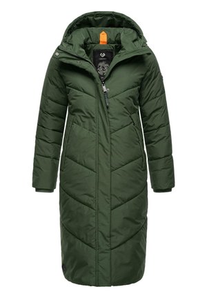 Ragwear LUCINDA LONG II - Wintermantel - dark green/dunkelgrün